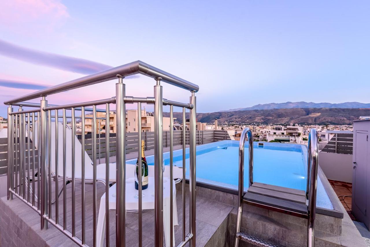 Luxury Villa In City Center With Rooftop Swimming Pool Hanya Dış mekan fotoğraf