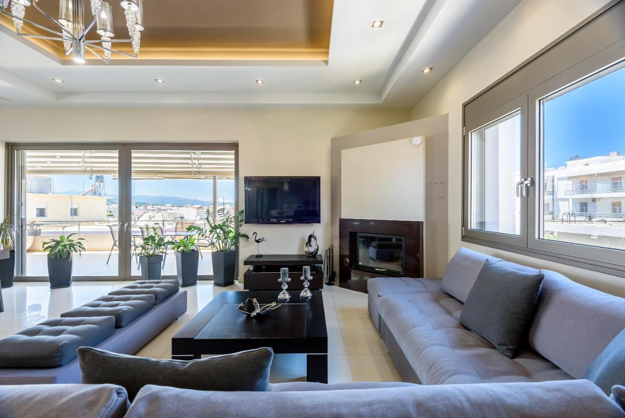 Luxury Villa In City Center With Rooftop Swimming Pool Hanya Dış mekan fotoğraf