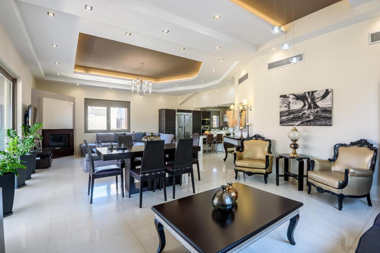 Luxury Villa In City Center With Rooftop Swimming Pool Hanya Dış mekan fotoğraf