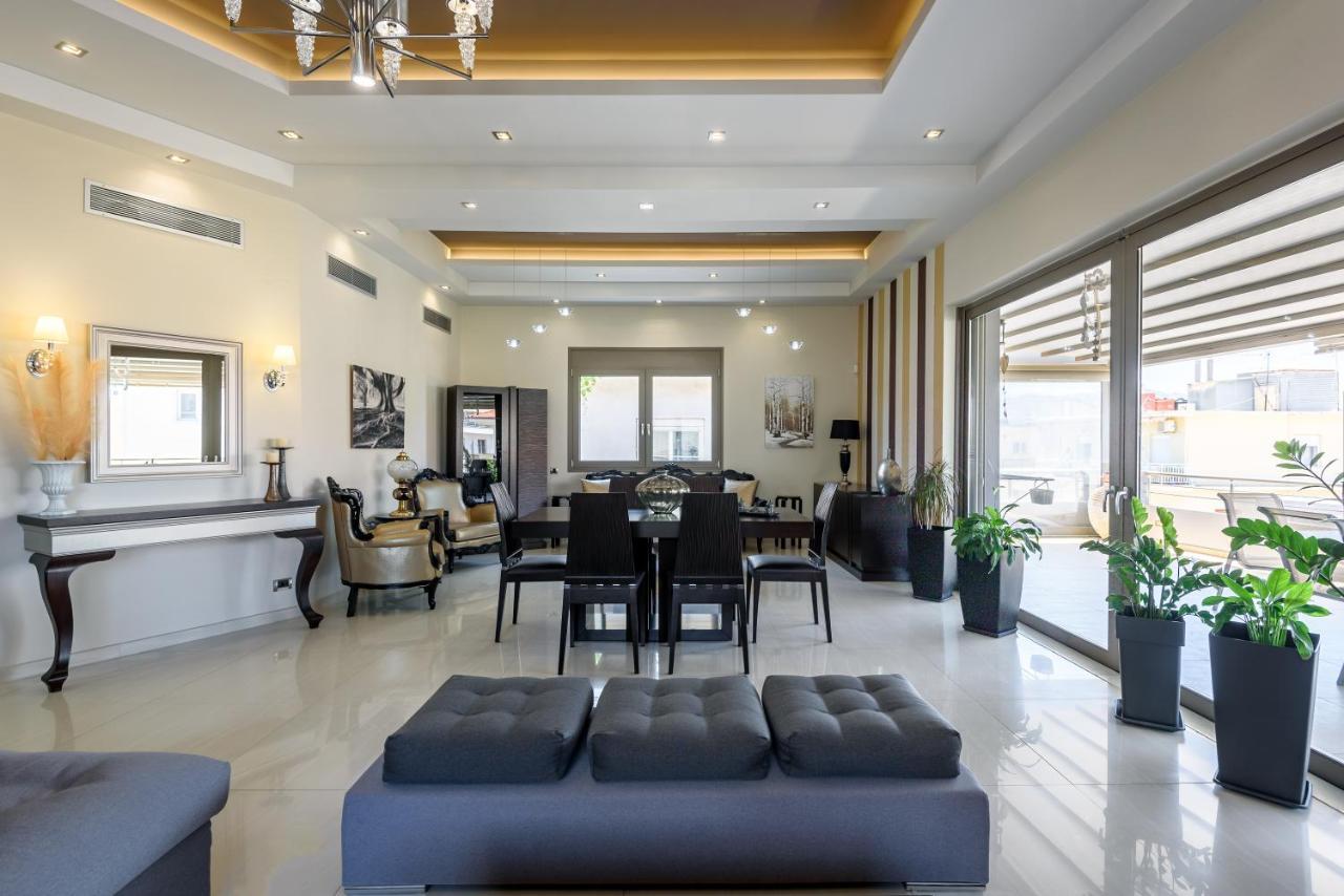 Luxury Villa In City Center With Rooftop Swimming Pool Hanya Dış mekan fotoğraf