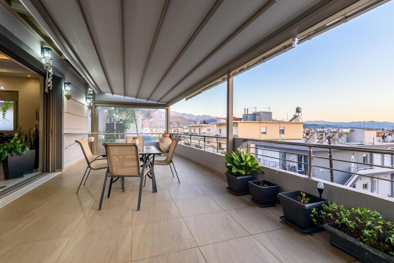 Luxury Villa In City Center With Rooftop Swimming Pool Hanya Dış mekan fotoğraf