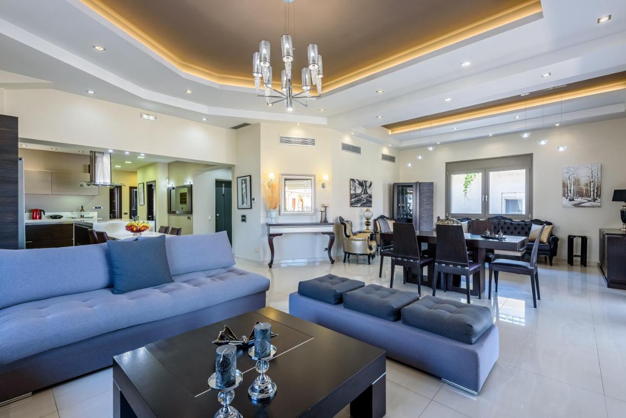 Luxury Villa In City Center With Rooftop Swimming Pool Hanya Dış mekan fotoğraf